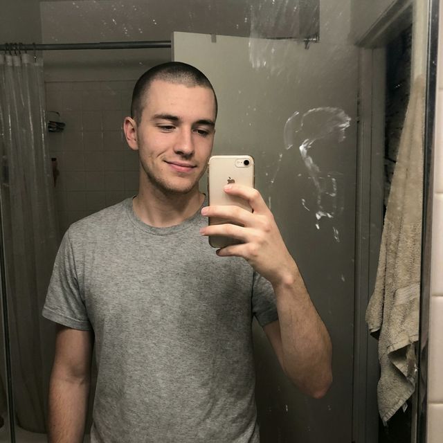 Buzz Cut for Balding Men